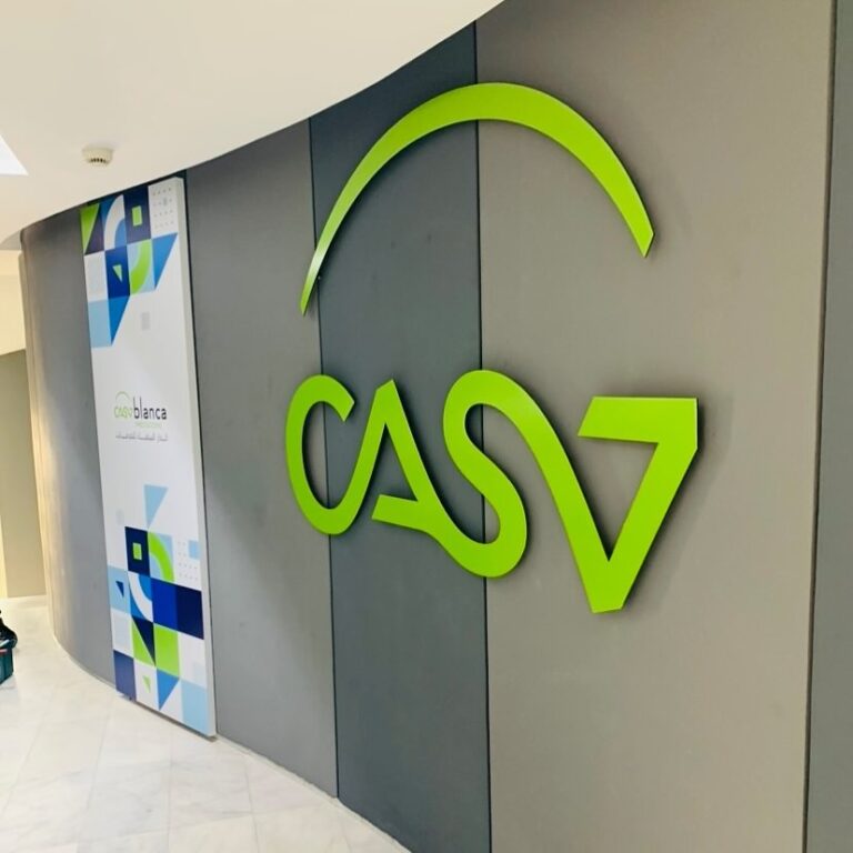 Casablanca Enseigne — Enseigne murale 3D par Sign Print